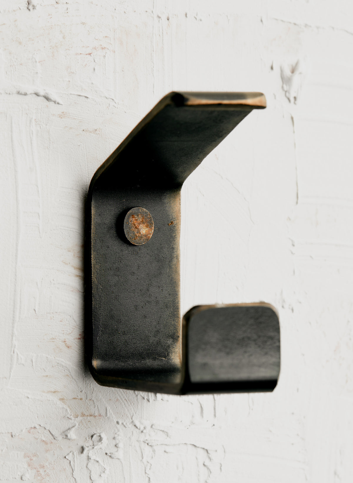 upcycled steel wall hook