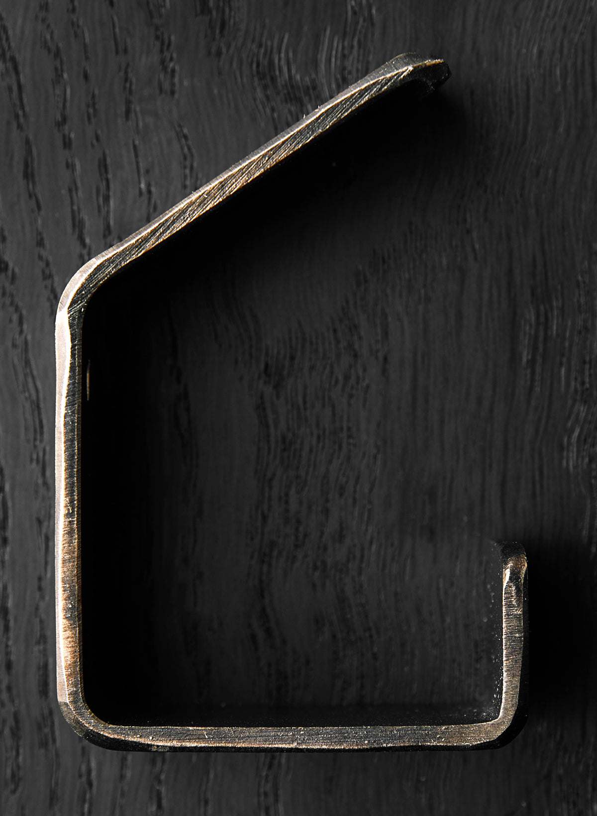 upcycled steel wall hook