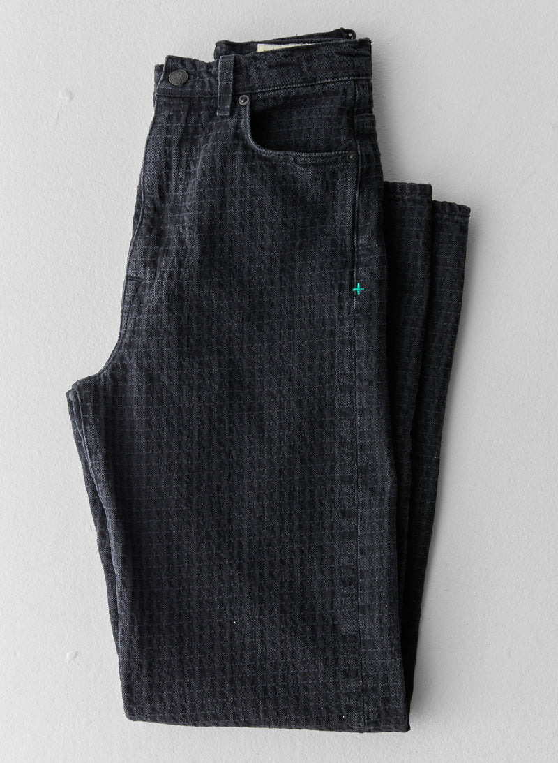 logan washed black sashiko