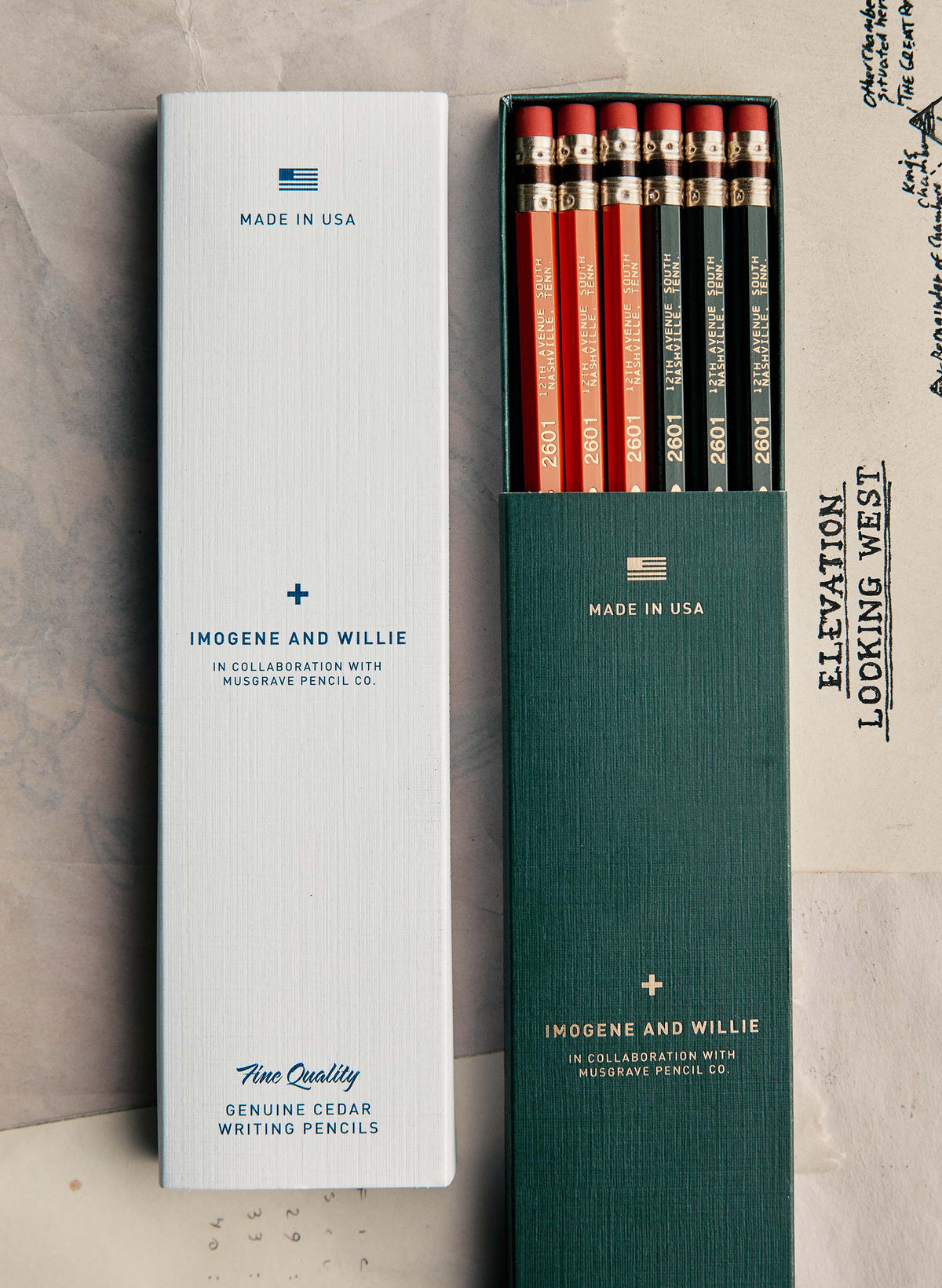 i+w x musgrave traditional pencil 12-pack