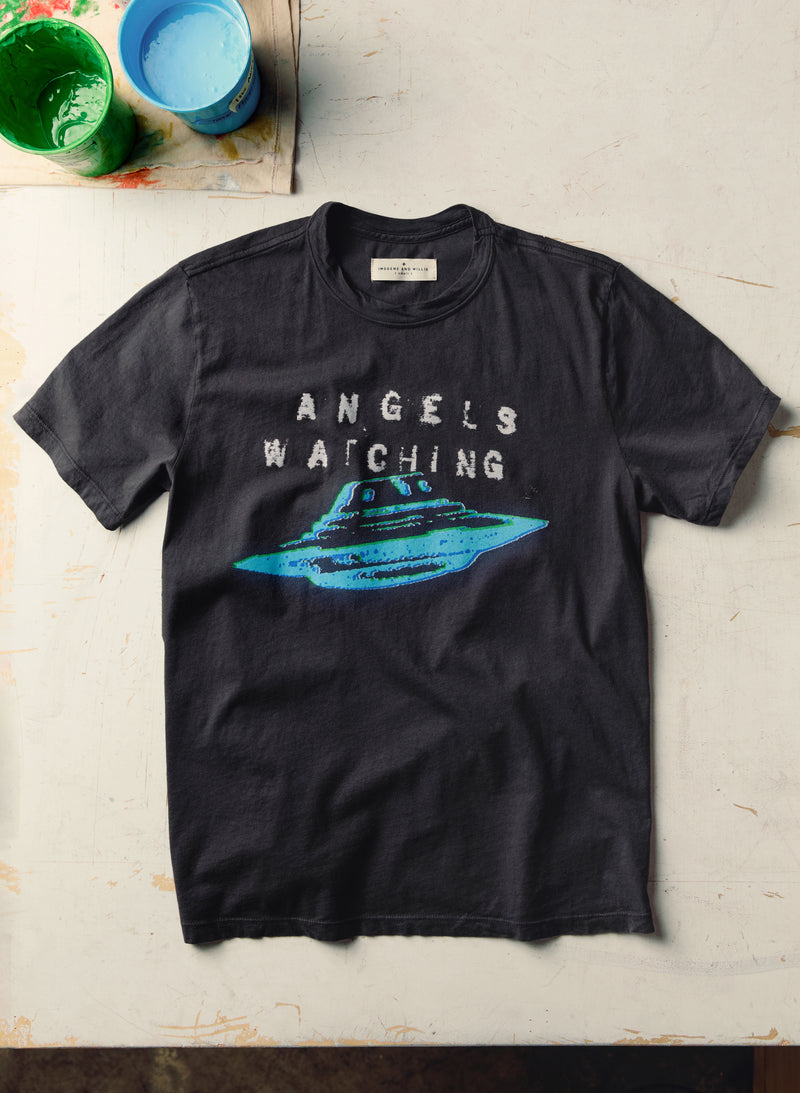 the "angels" tee