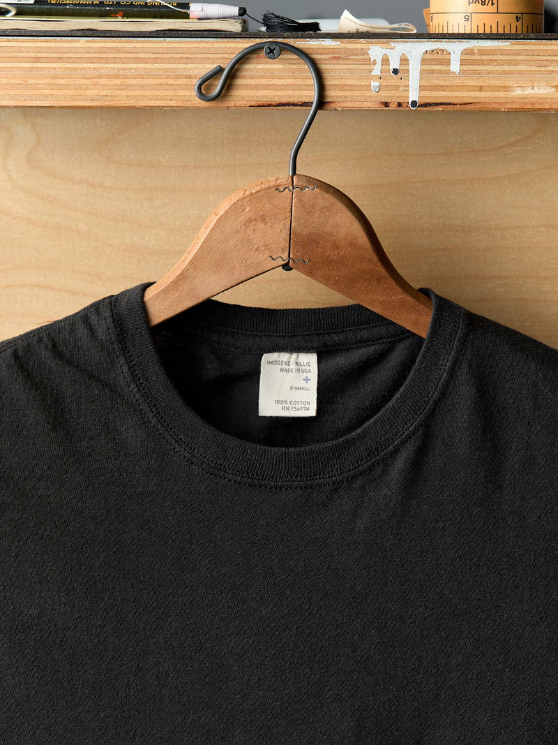 the cotton project tee in faded black - Model