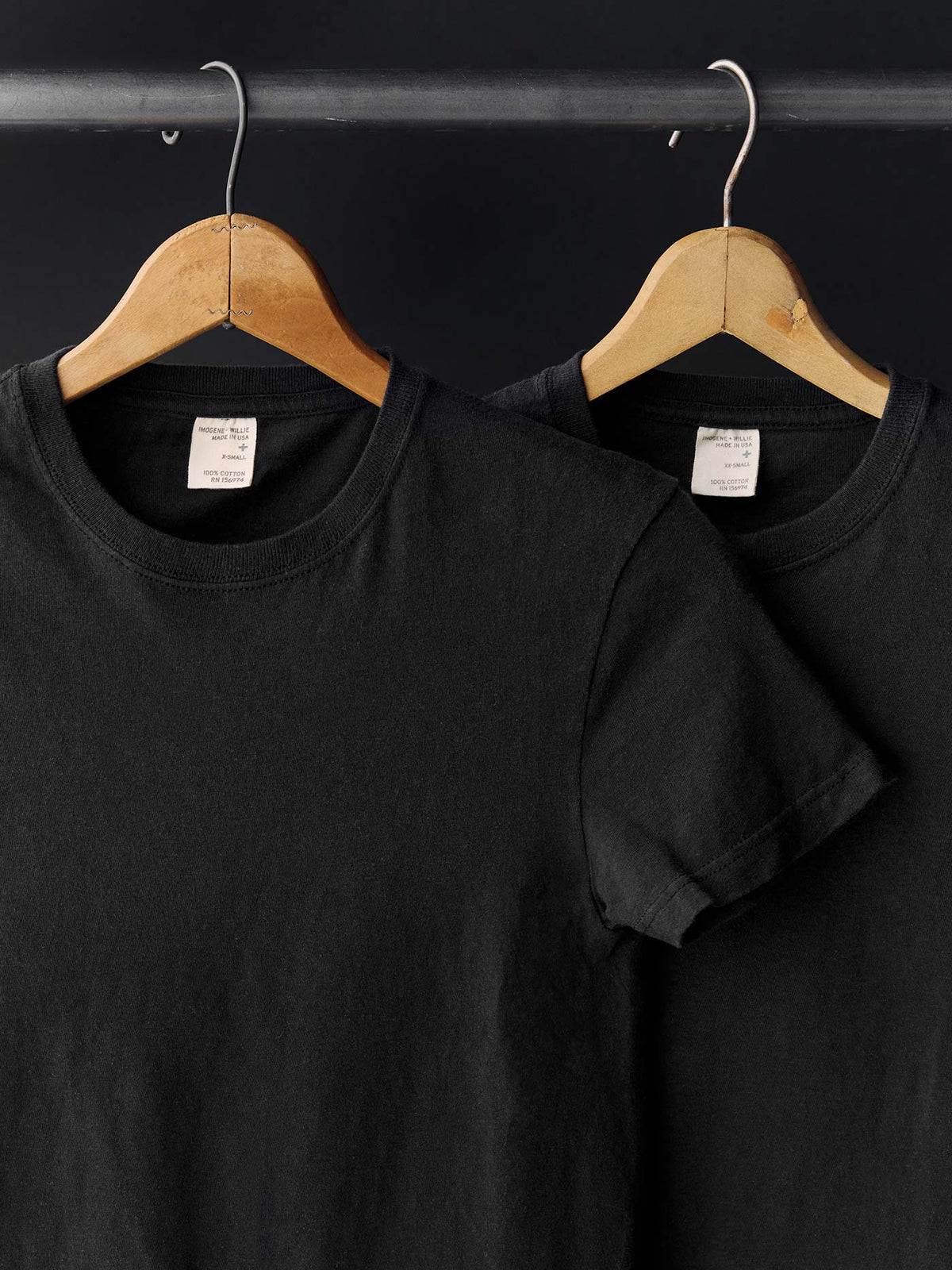the cotton project tee in faded black