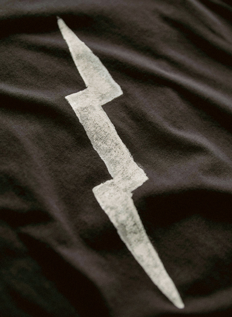 the "bolt" tee in black