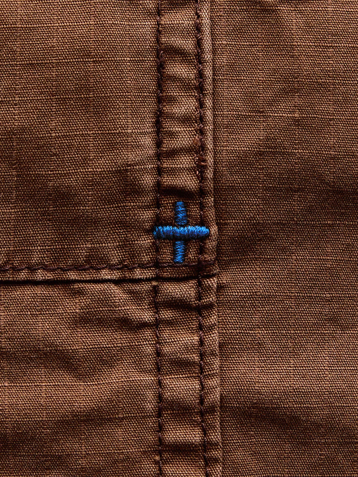 the ripstop fatigue short in brown