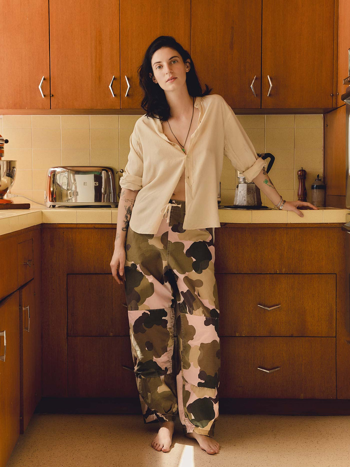 the flight pant in painted camo