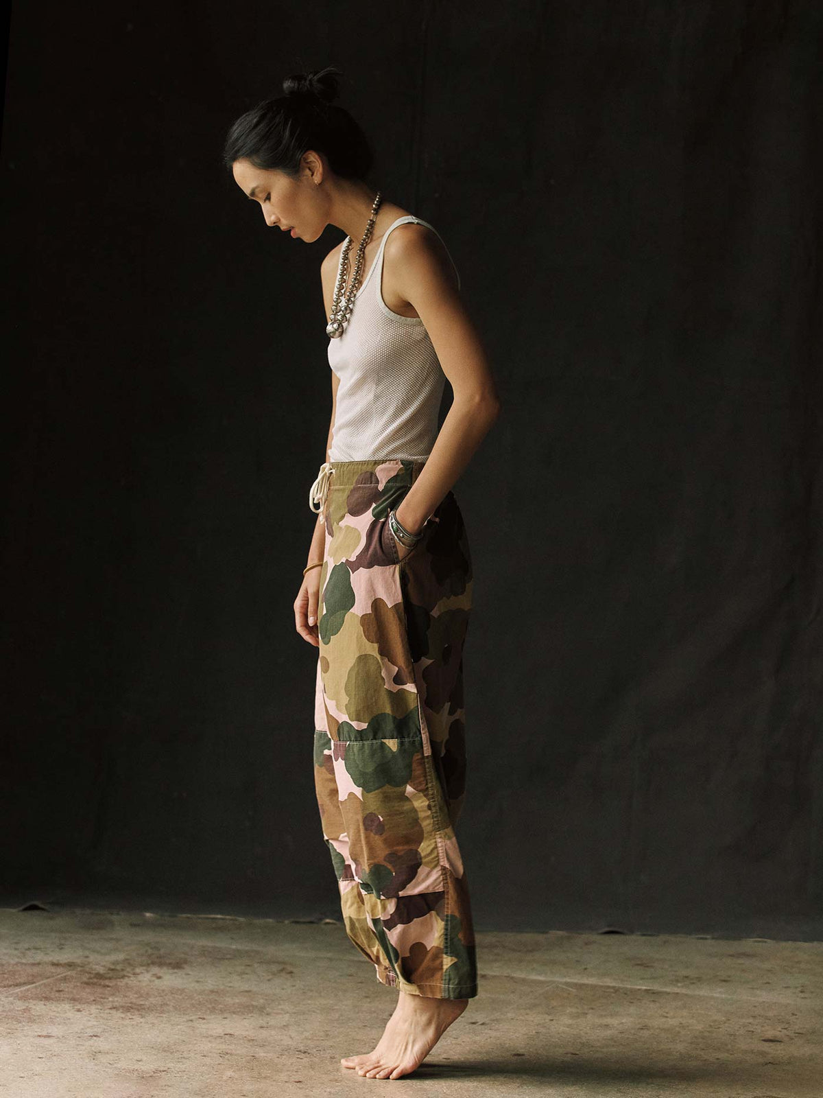 the flight pant in painted camo