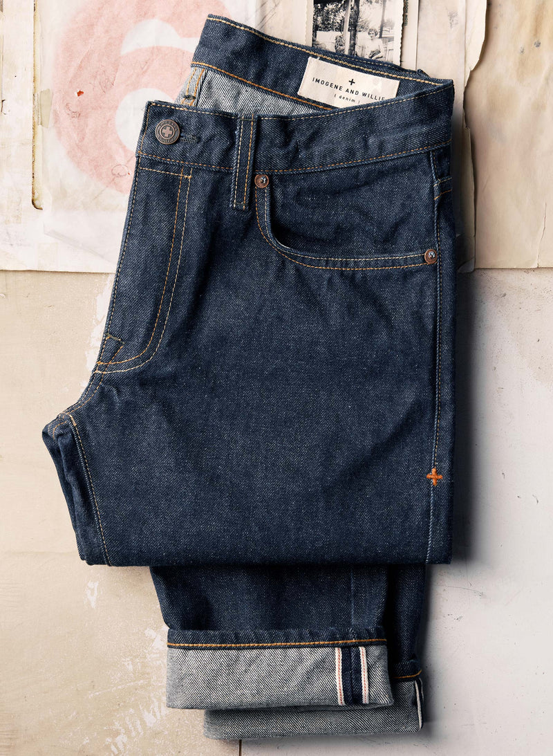 charlie indigo selvage rinse