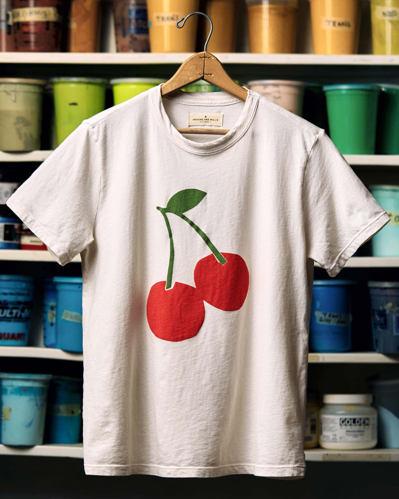the "cherry" tee