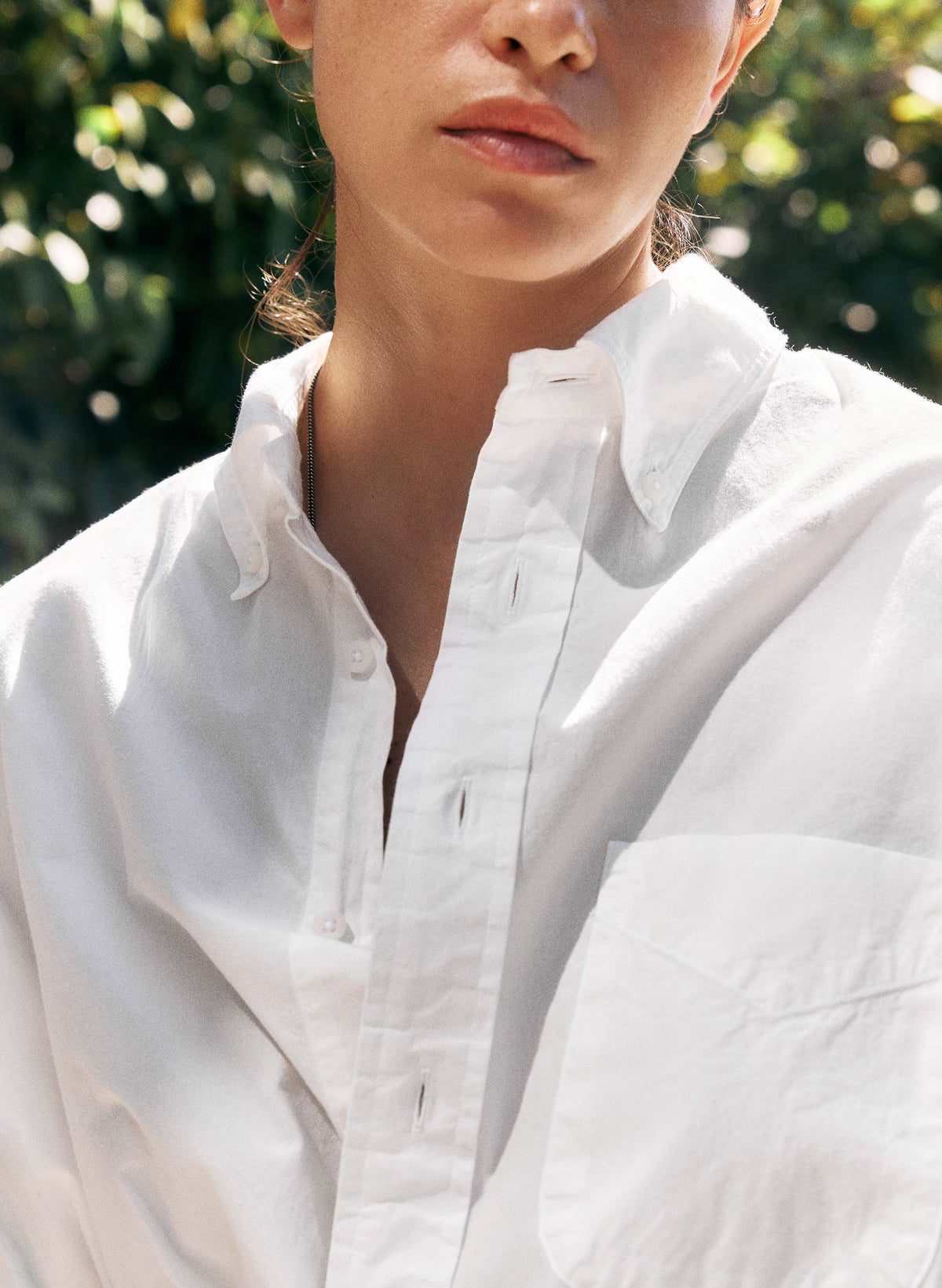 i+w x Gitman Vintage poplin oxford