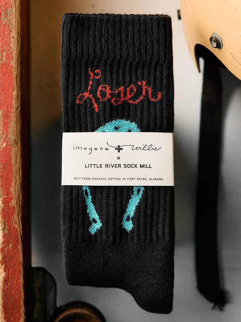 the "loser" sock - Model