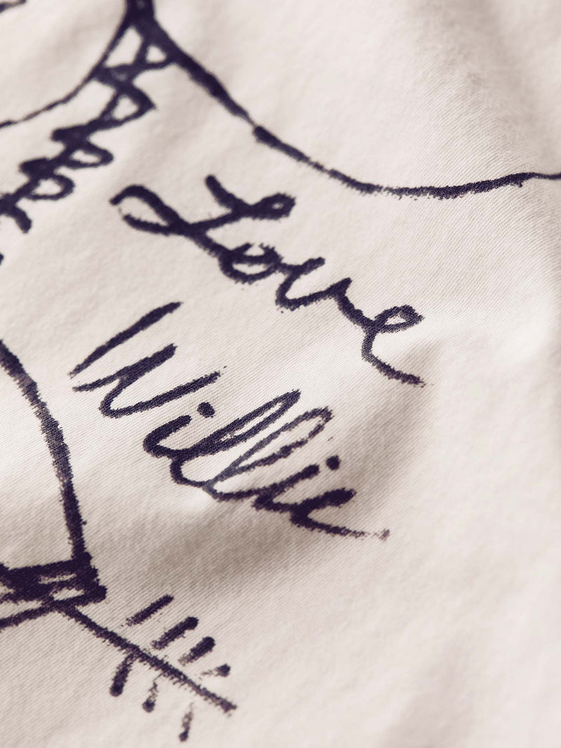 i+w x willie nelson "signature" tee - Model