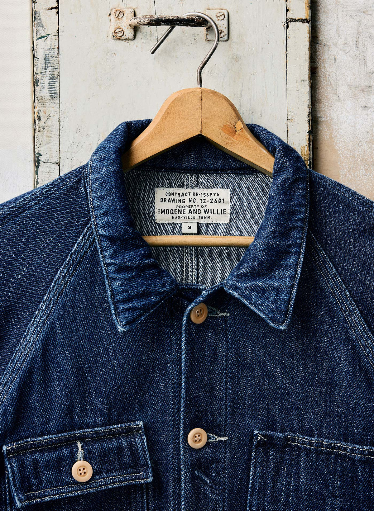 mill valley raglan jacket in indigo
