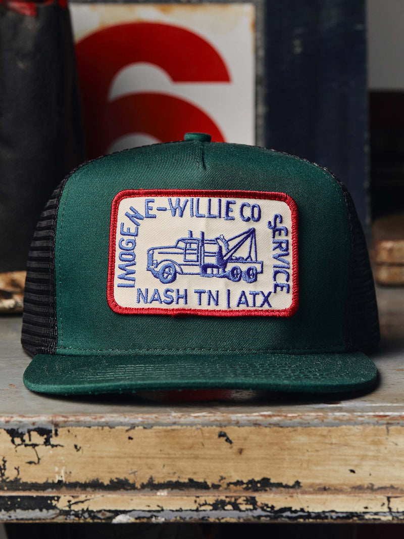 the "tow service" trucker