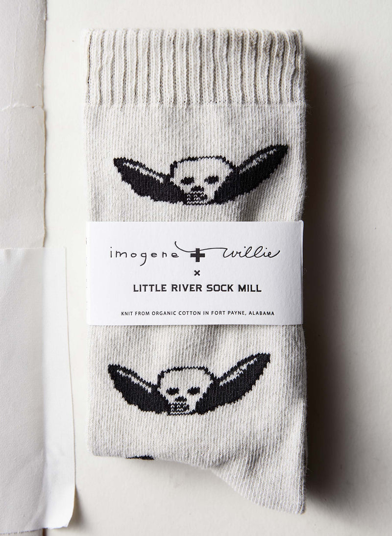 not today sock in natural - Model