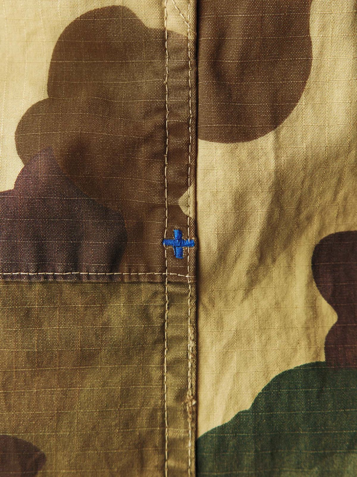 oliver military trouser in painted camo