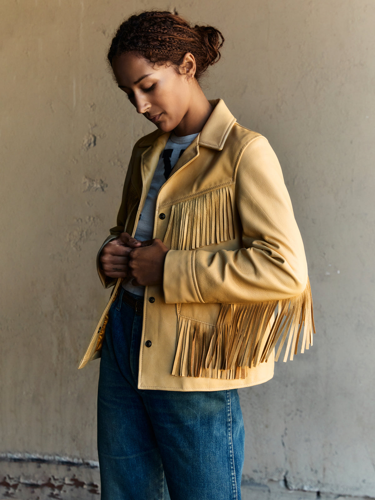 i+w x schott nyc palomino jacket