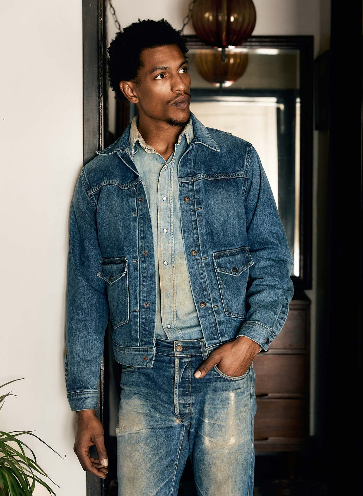 shepard two pocket denim jacket