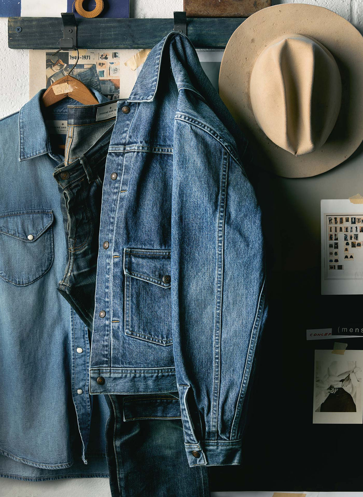 shepard two pocket denim jacket