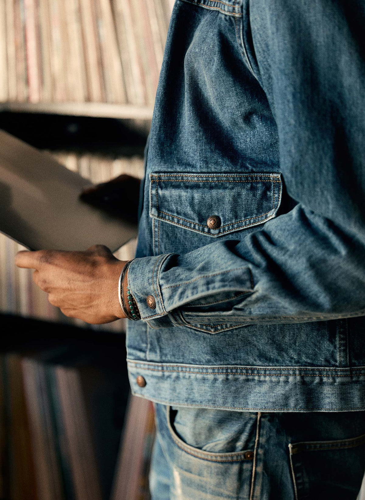 shepard two pocket denim jacket