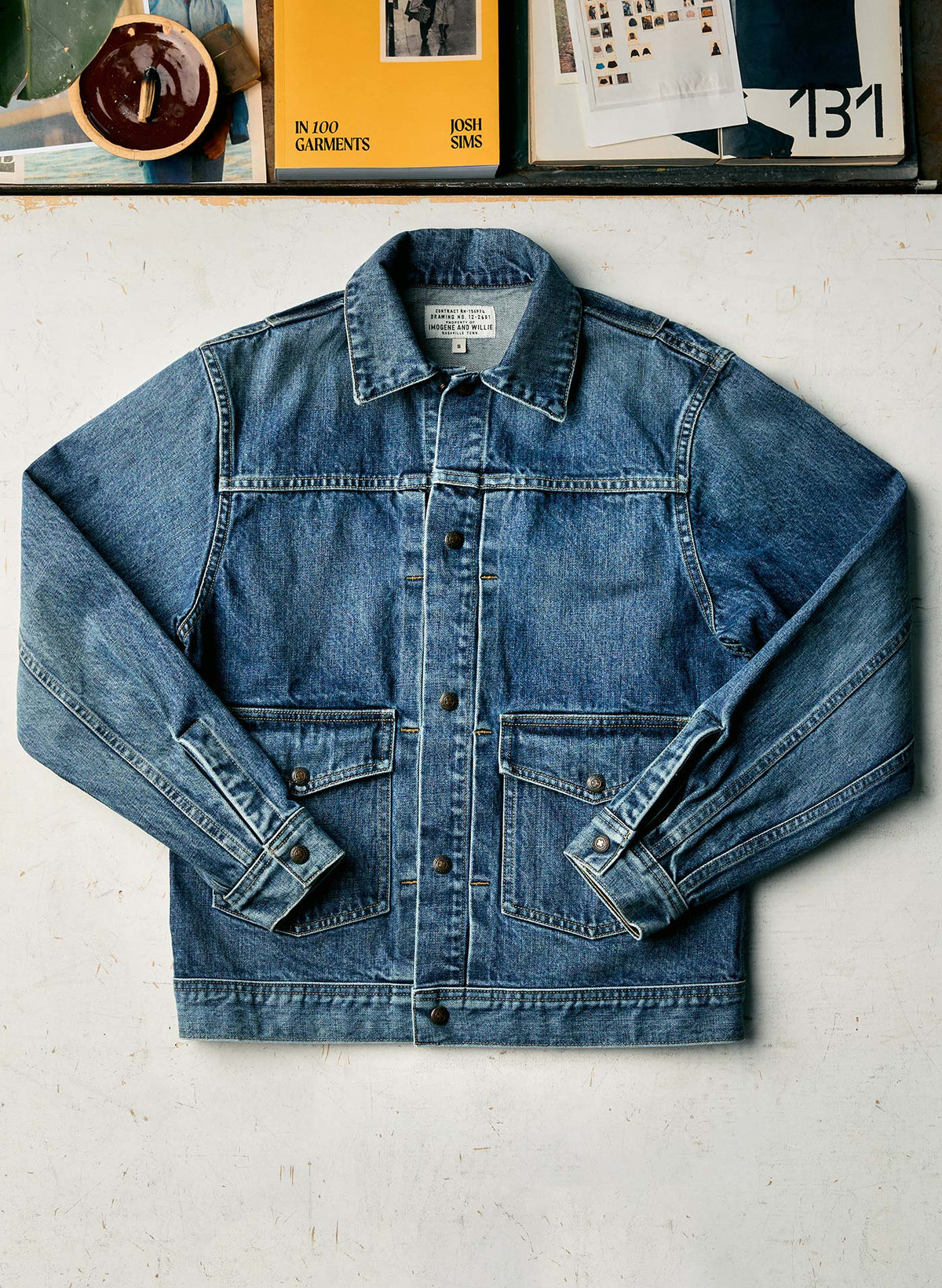 shepard two pocket denim jacket