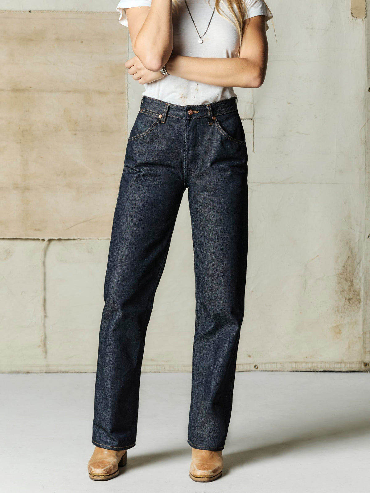 i+w x Wrangler 10WW white oak selvage