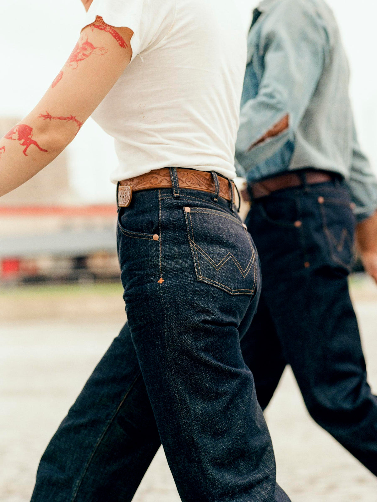 i+w x Wrangler 10WW white oak selvage