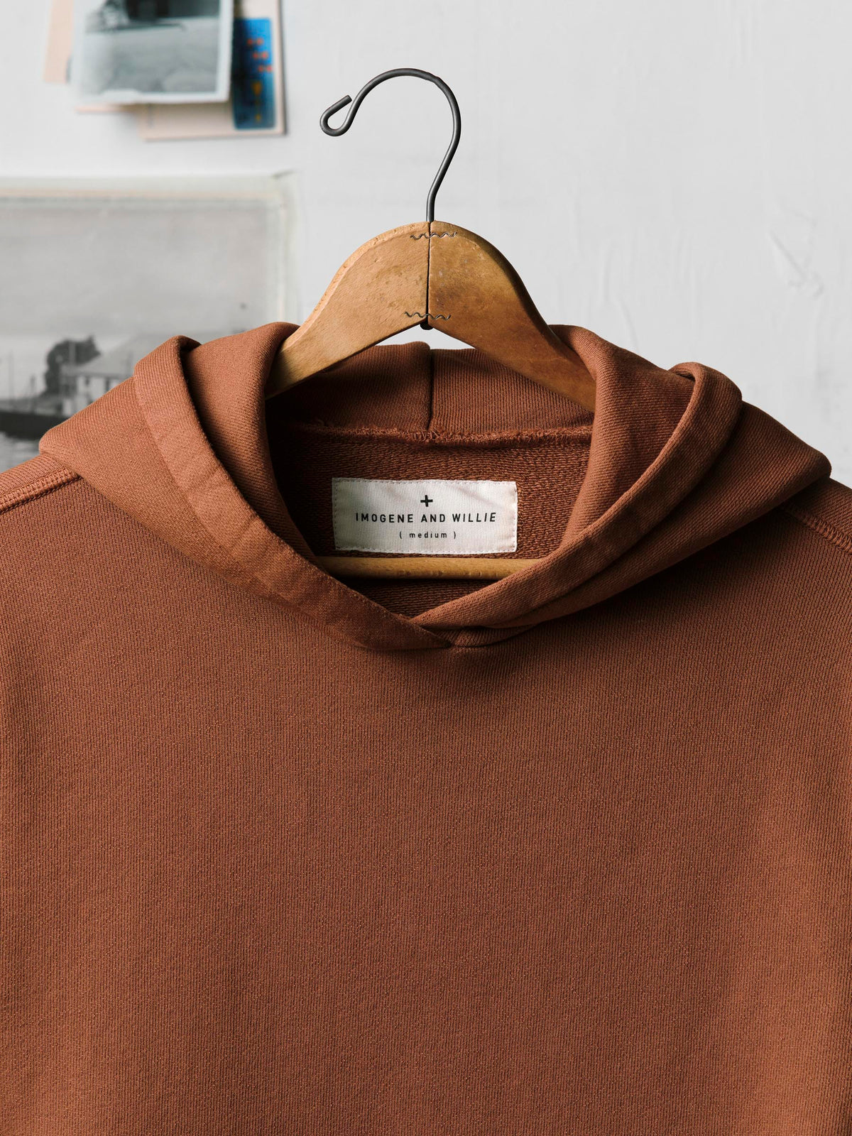 davenport hoodie in brown