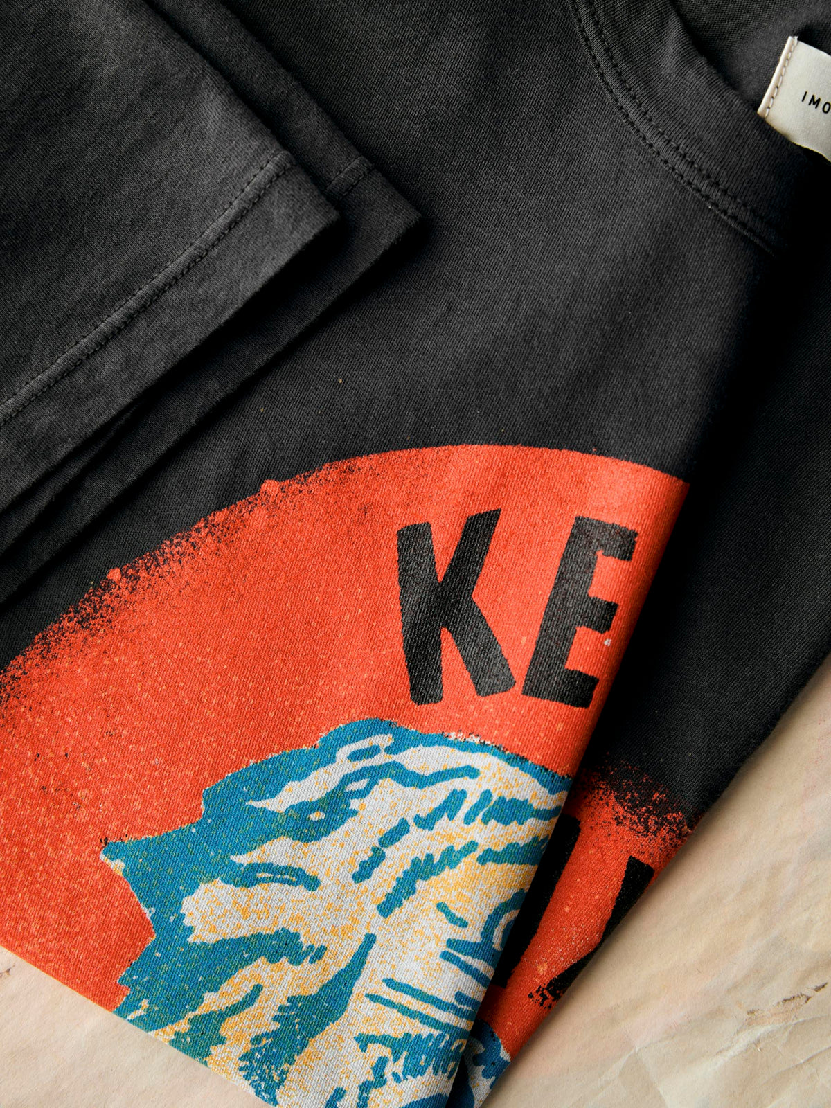 the “keep talkin” tee