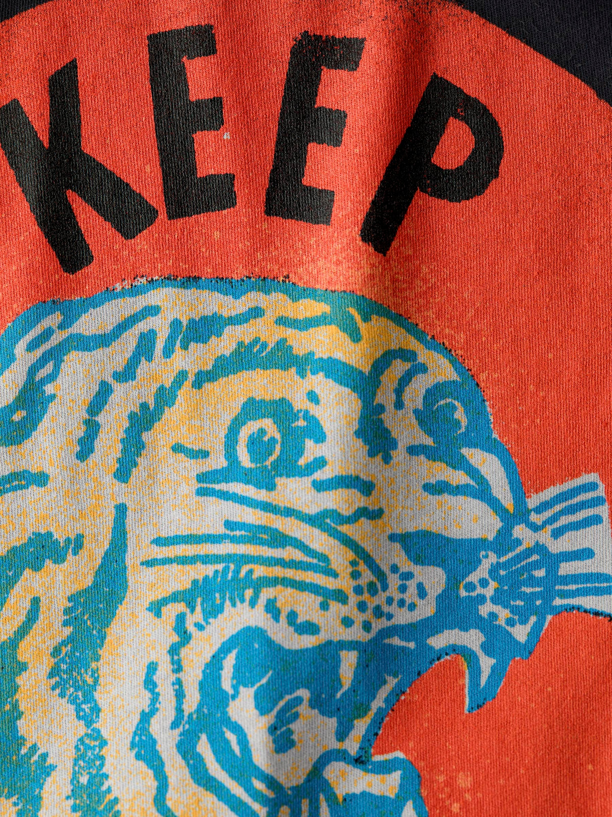 the “keep talkin” tee