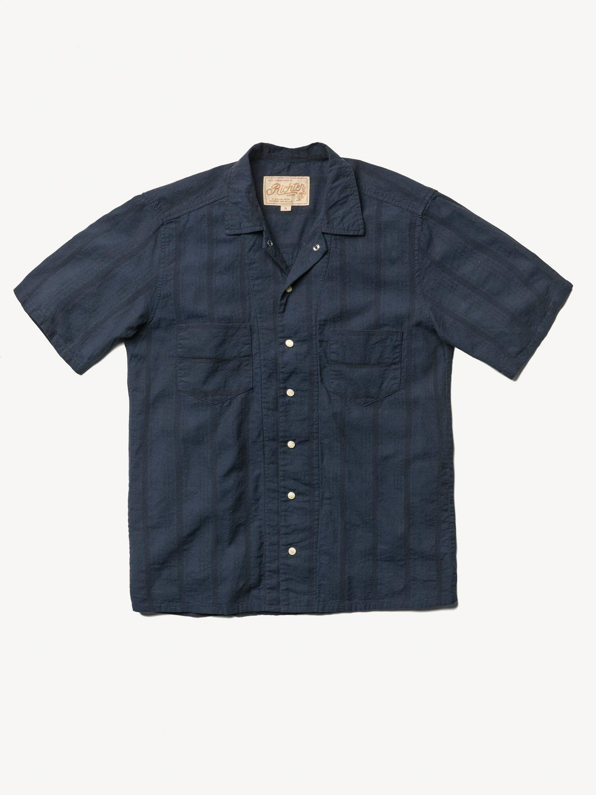 i+w x richter goods tonal striped pearl snap