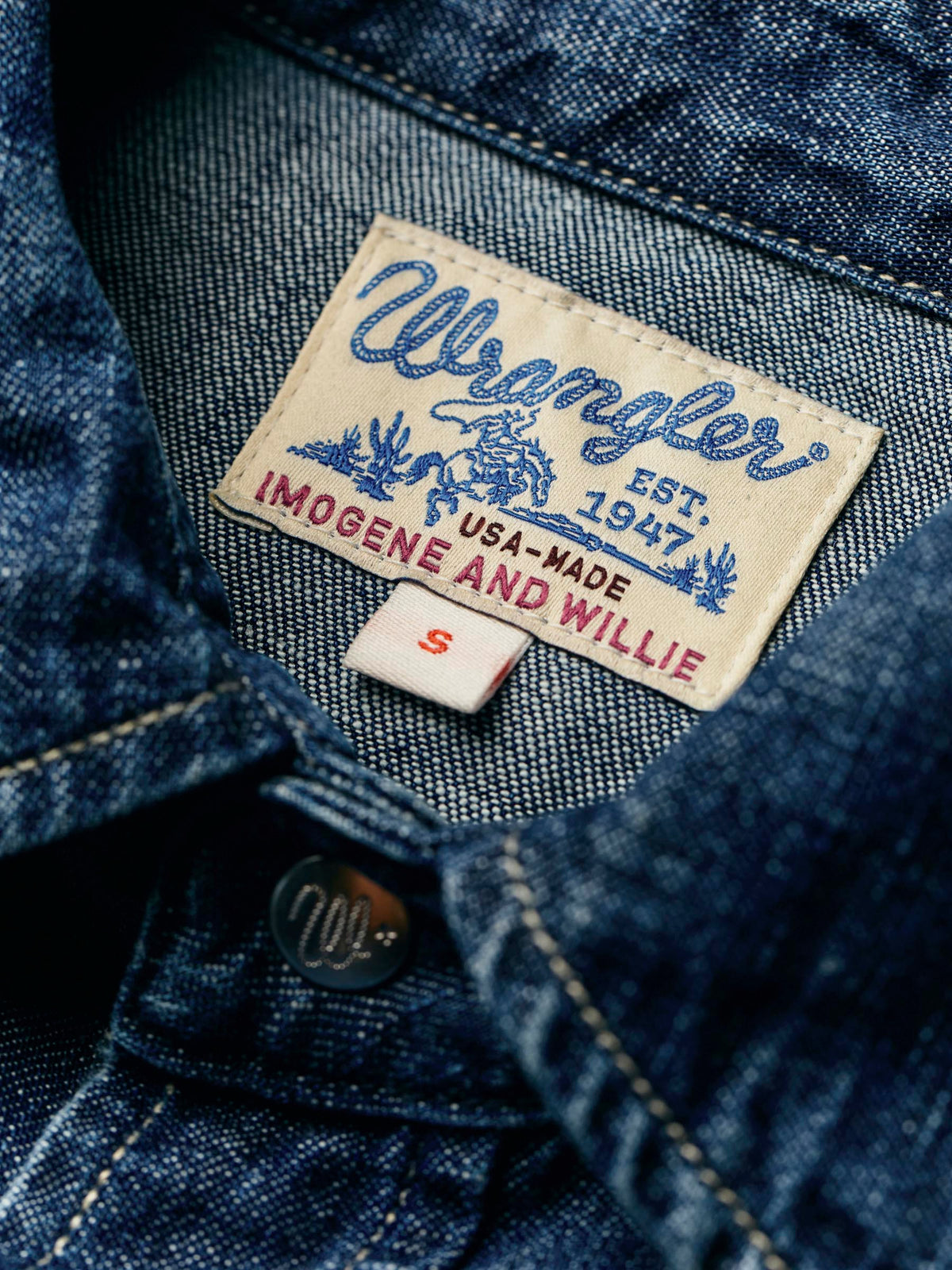 i+w x Wrangler 27MW washed western snap