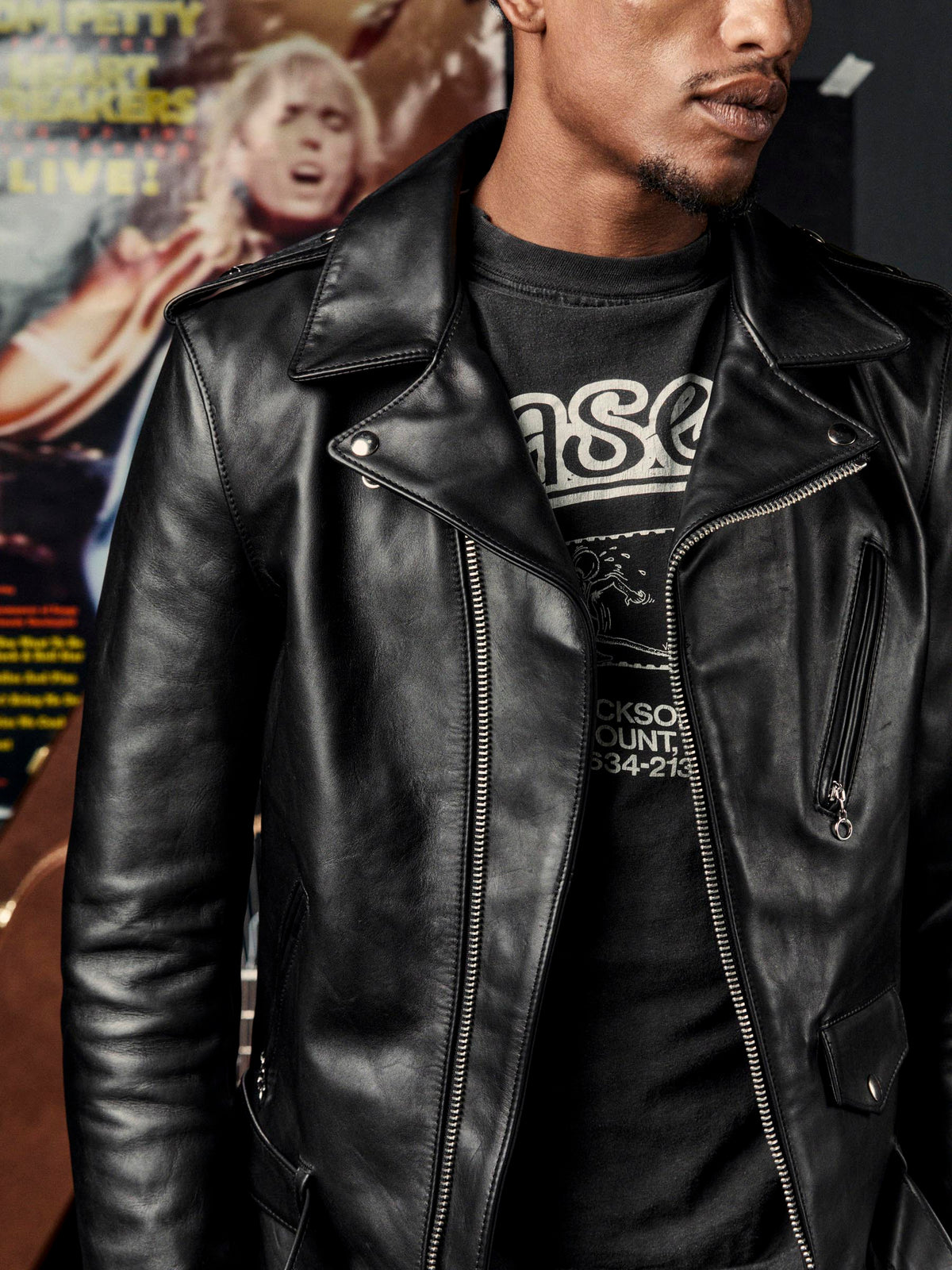the Gibson x Schott NYC perfecto jacket