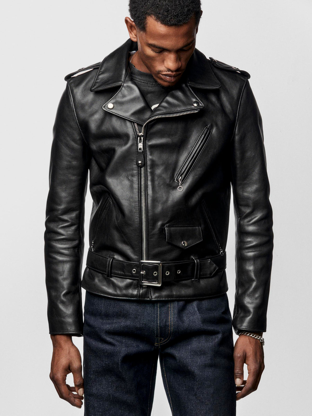 the Gibson x Schott NYC perfecto jacket