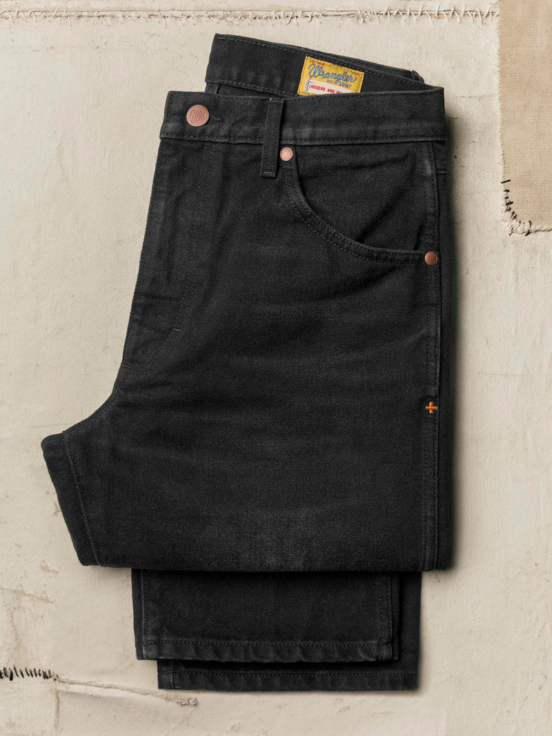i+w x Wrangler 13MWZ washed black - Model
