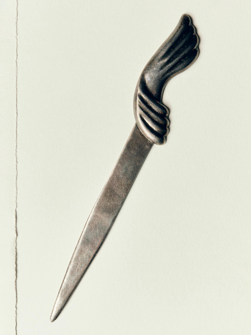 vintage sterling letter opener