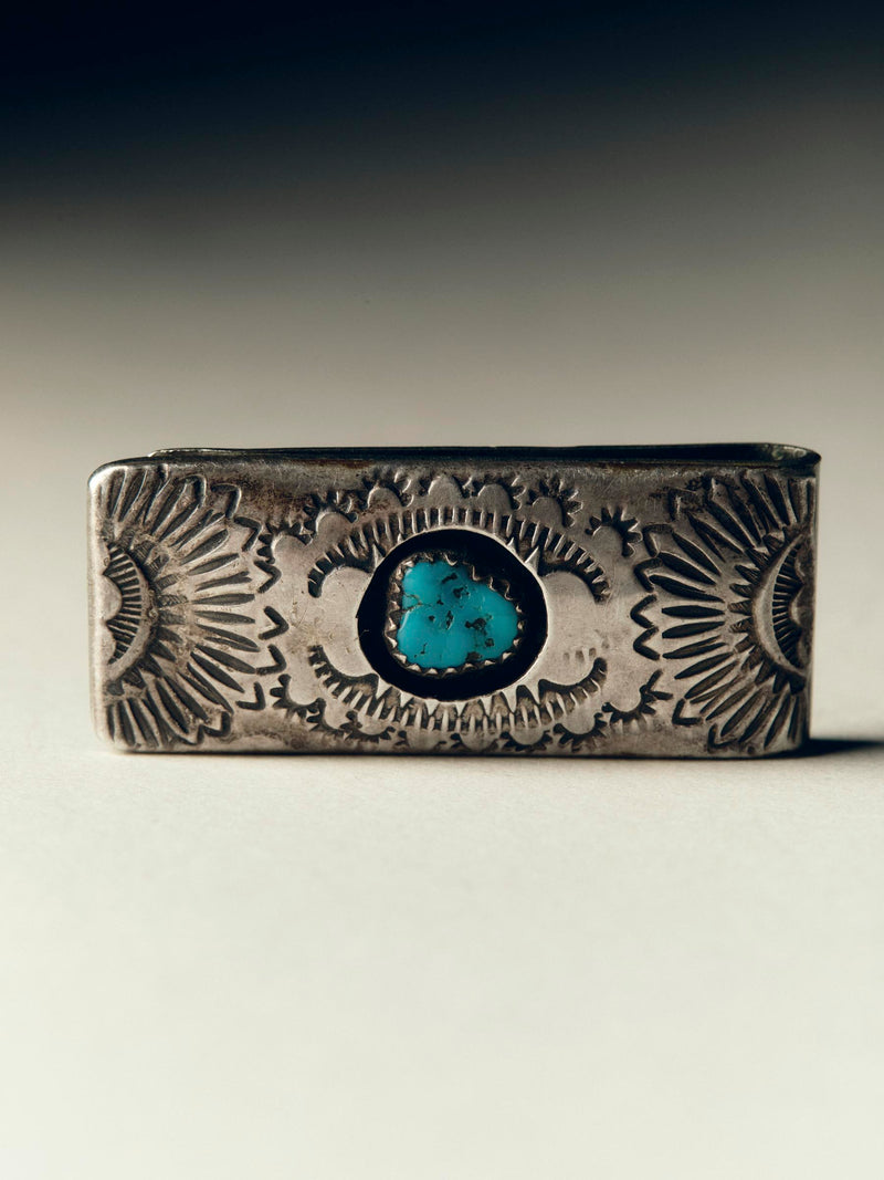vintage navajo money clip