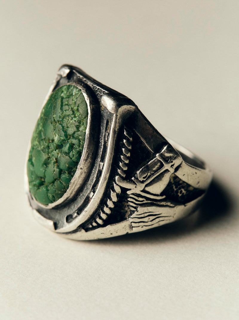 vintage harvey-era horseshoe ring