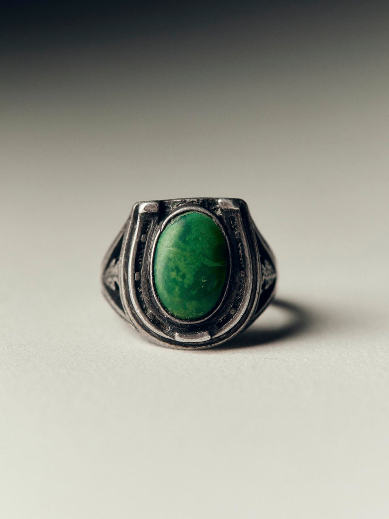 trading post-era horseshoe ring