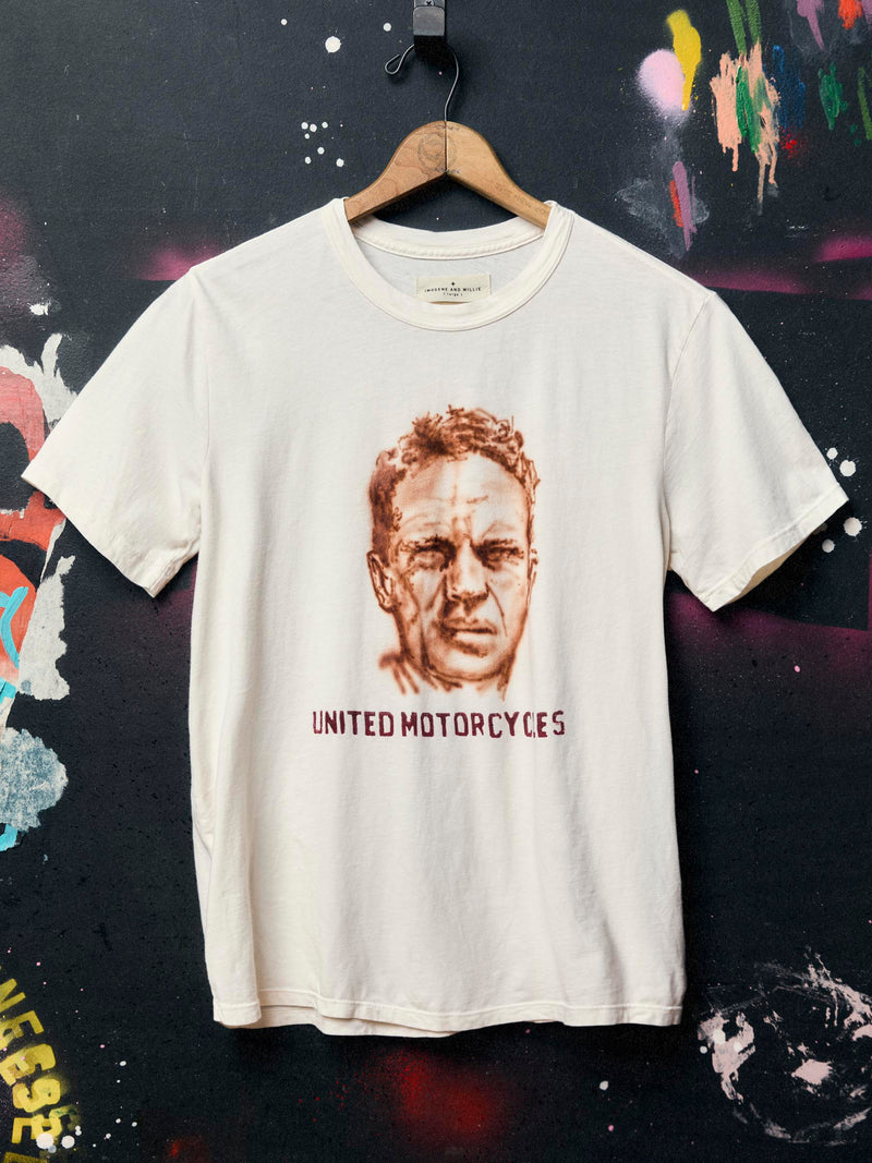 hand drawn "mcqueen" tee