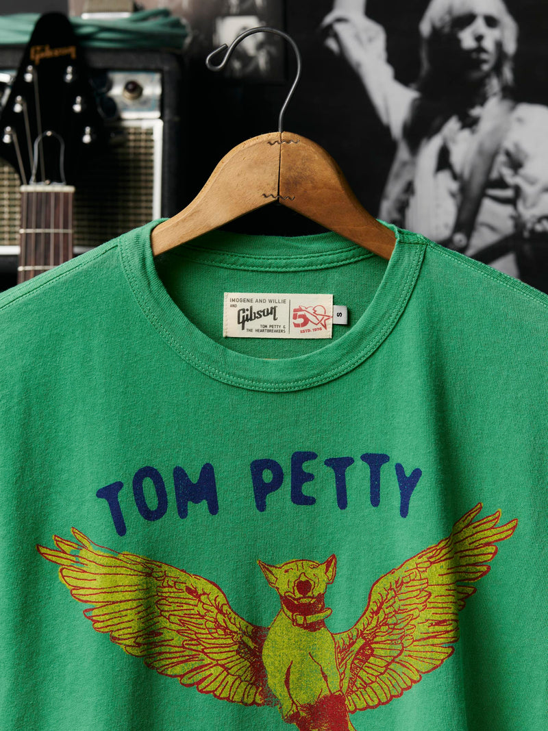 the Gibson "dogs with wings" tee