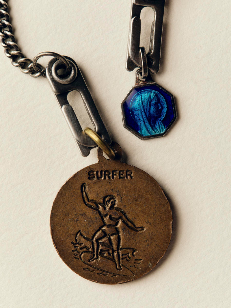 vintage "st. christopher" medal pendant - Model