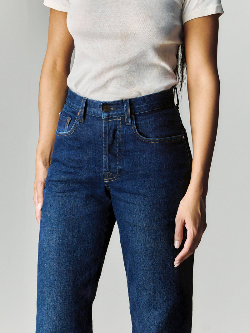 ada indigo selvage rinse - Model
