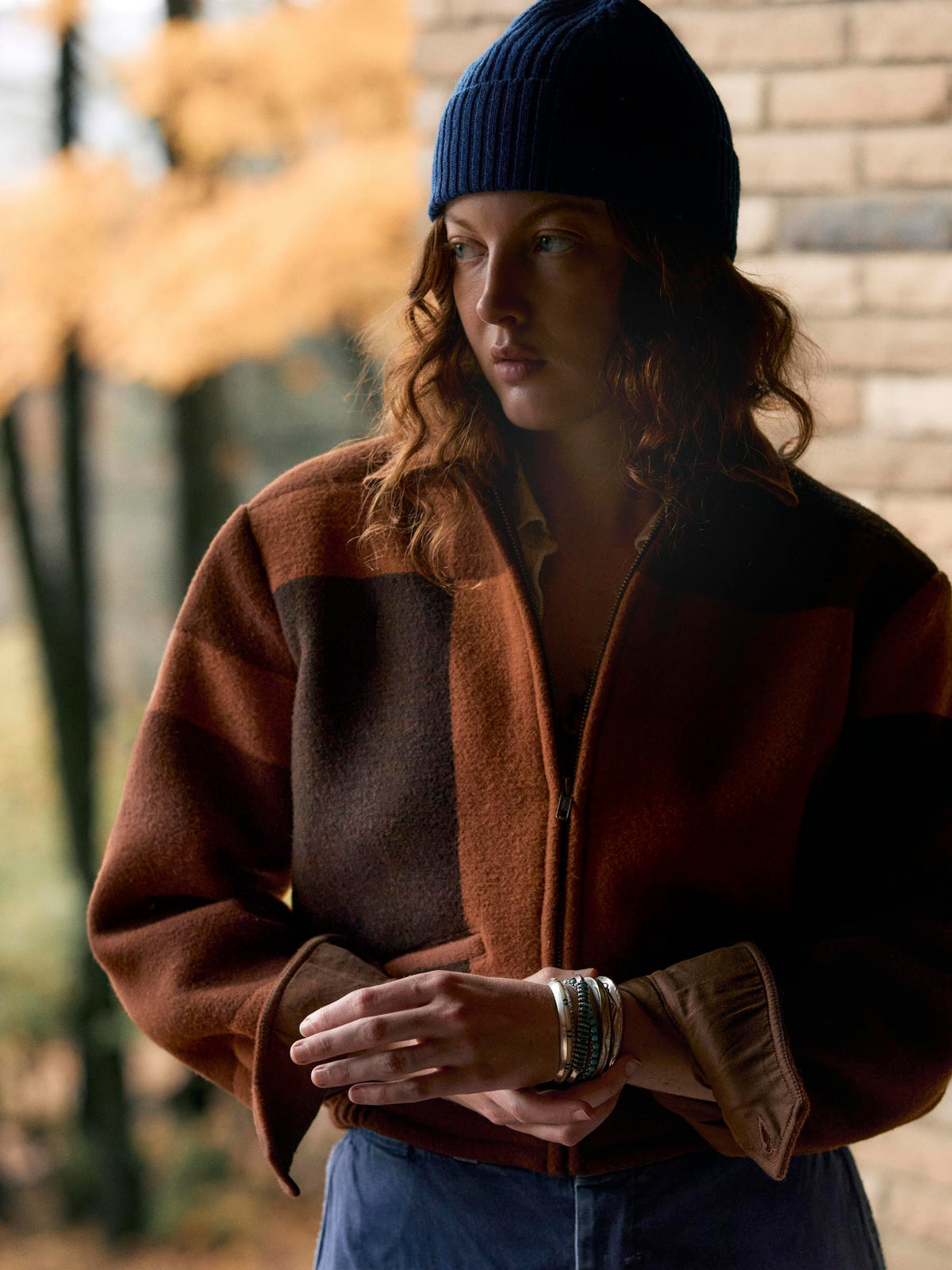 i+w x american woolen souvenir jacket