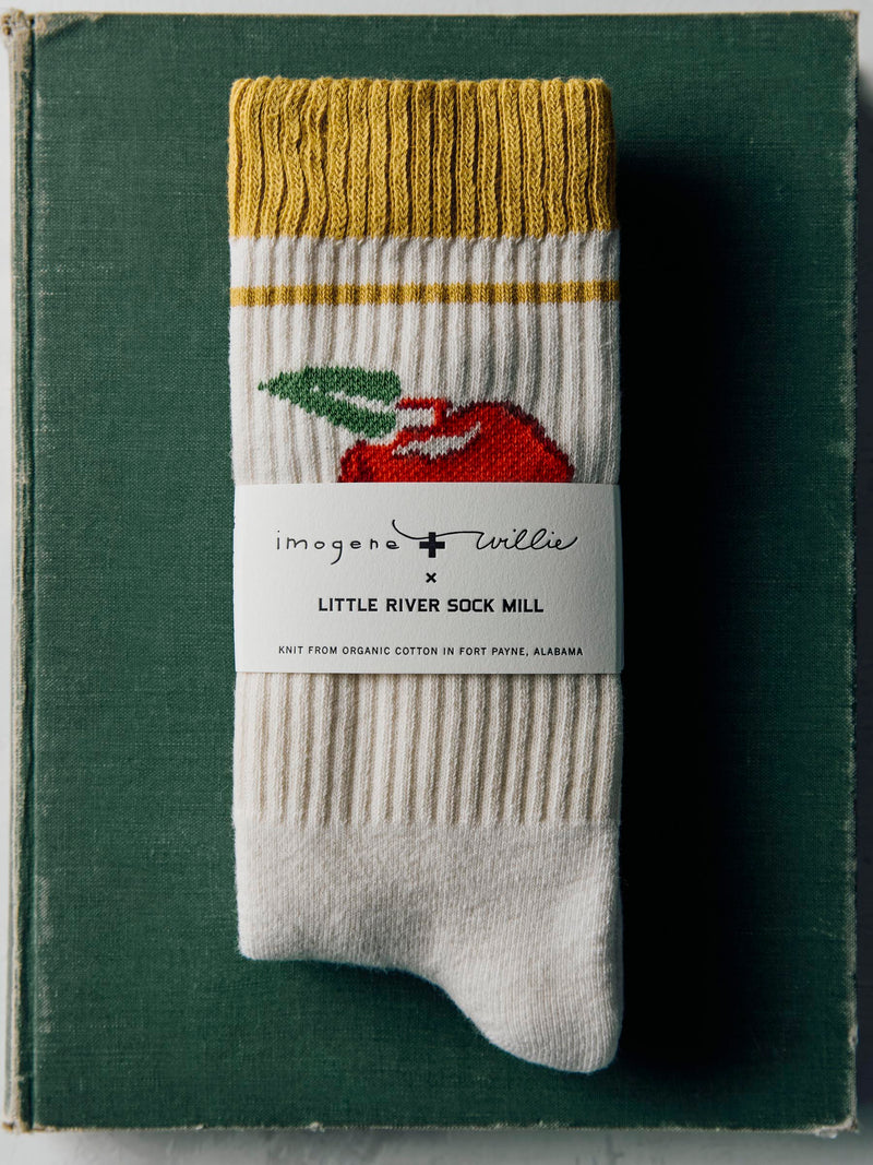 the "apple" sock - Model