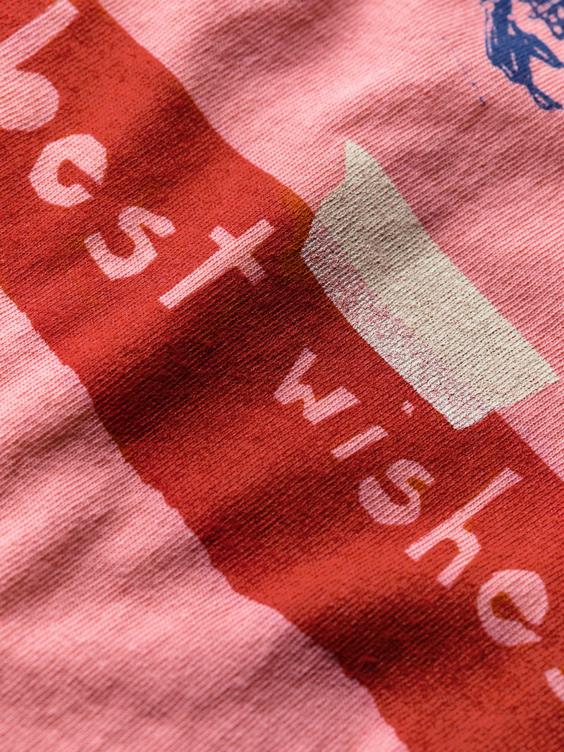 i+w x Wrangler "best wishes" tee - Model