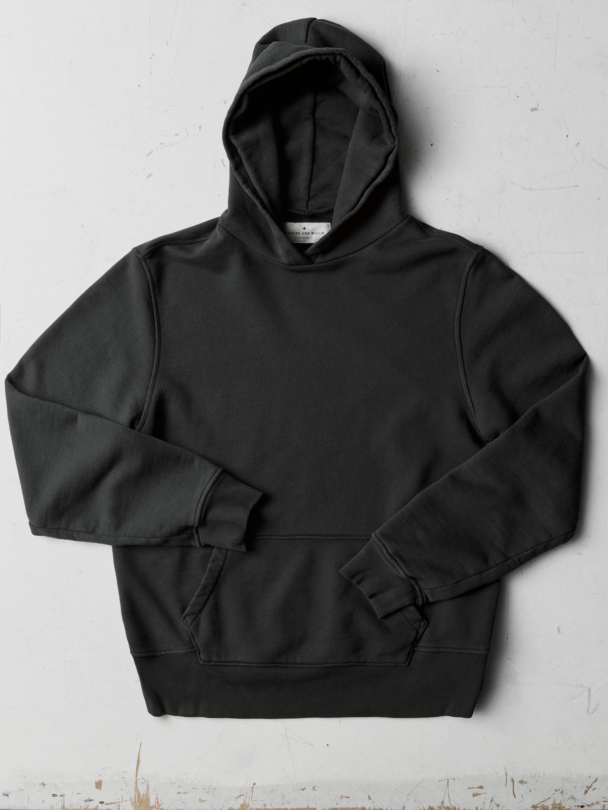 davenport hoodie in faded black