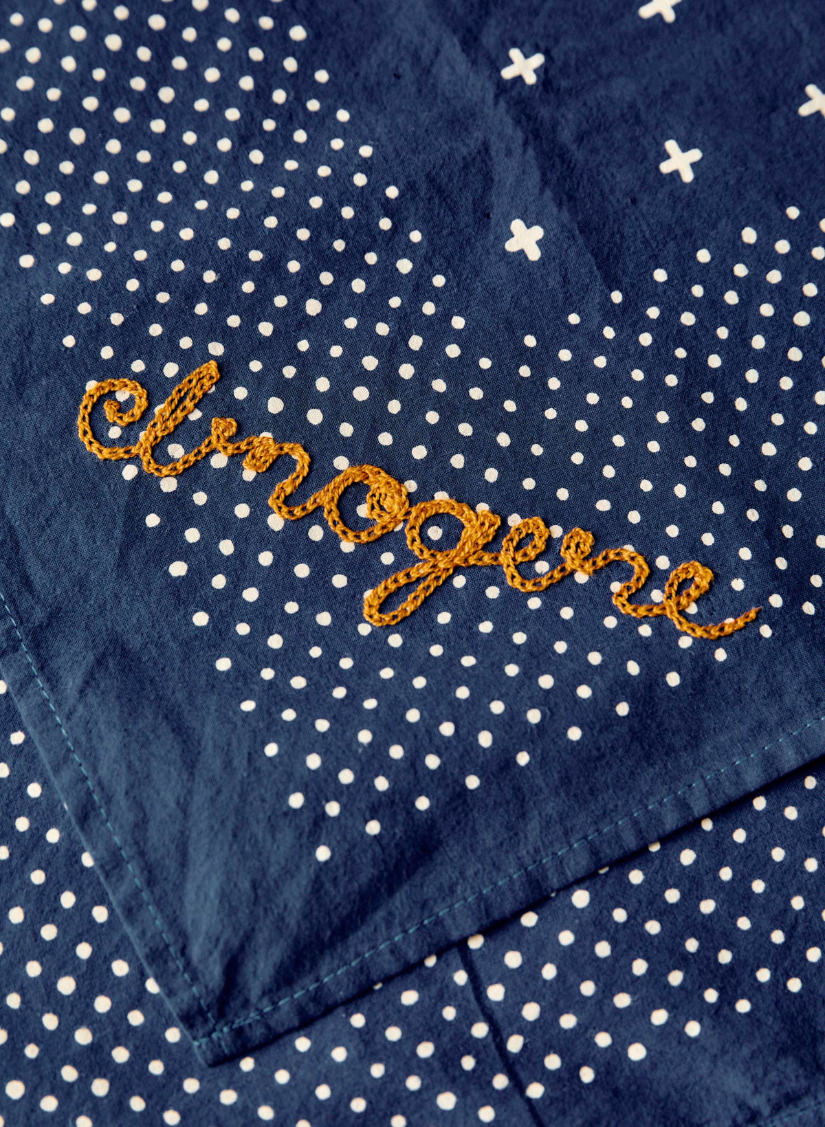 i+w vintage blue bandana