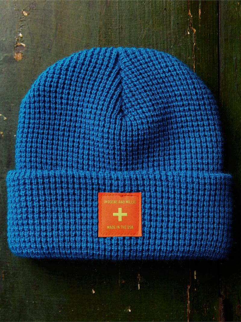 the i+w blue military cap