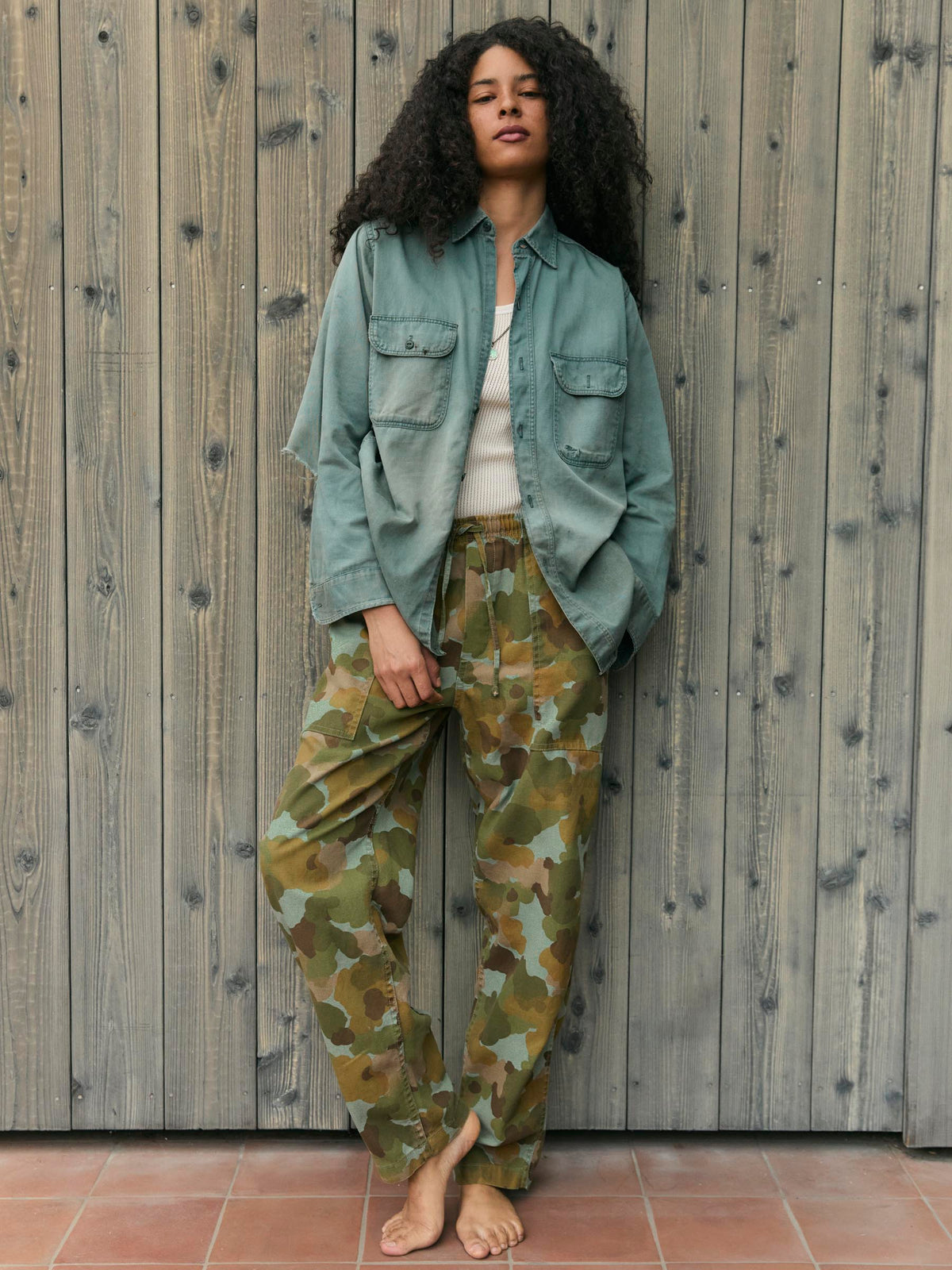 ventura chore pant in painted camo
